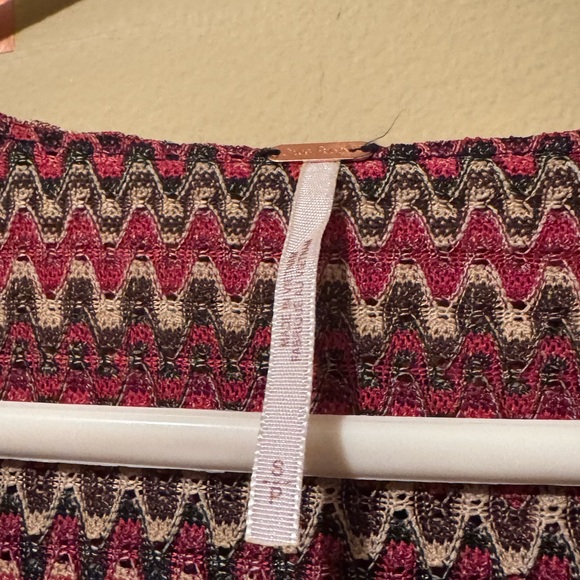 Free People Multicolor Ruffle Top - Picture 4 of 4